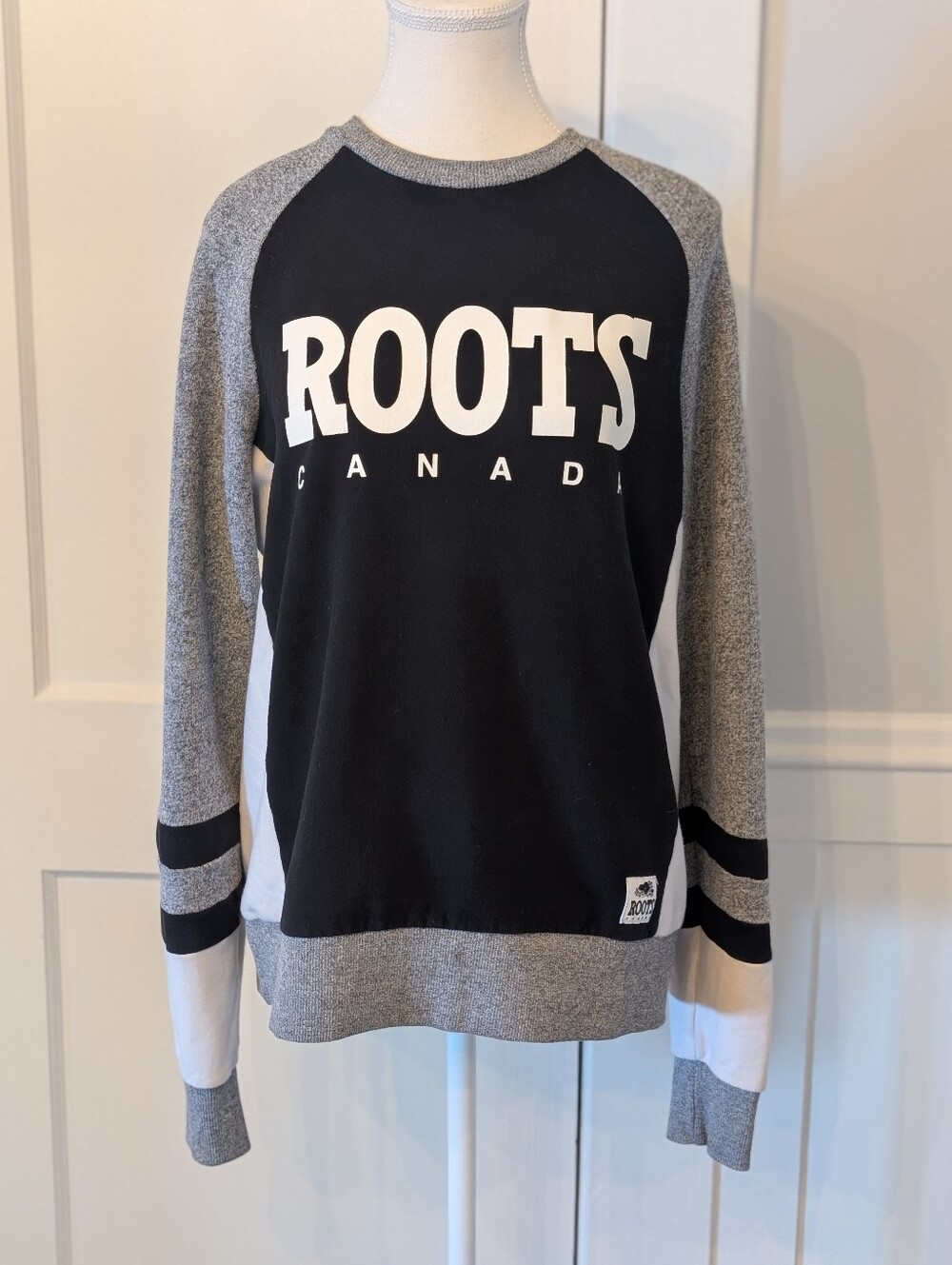 Roots Varsity Sweatshirt, Like New Size M